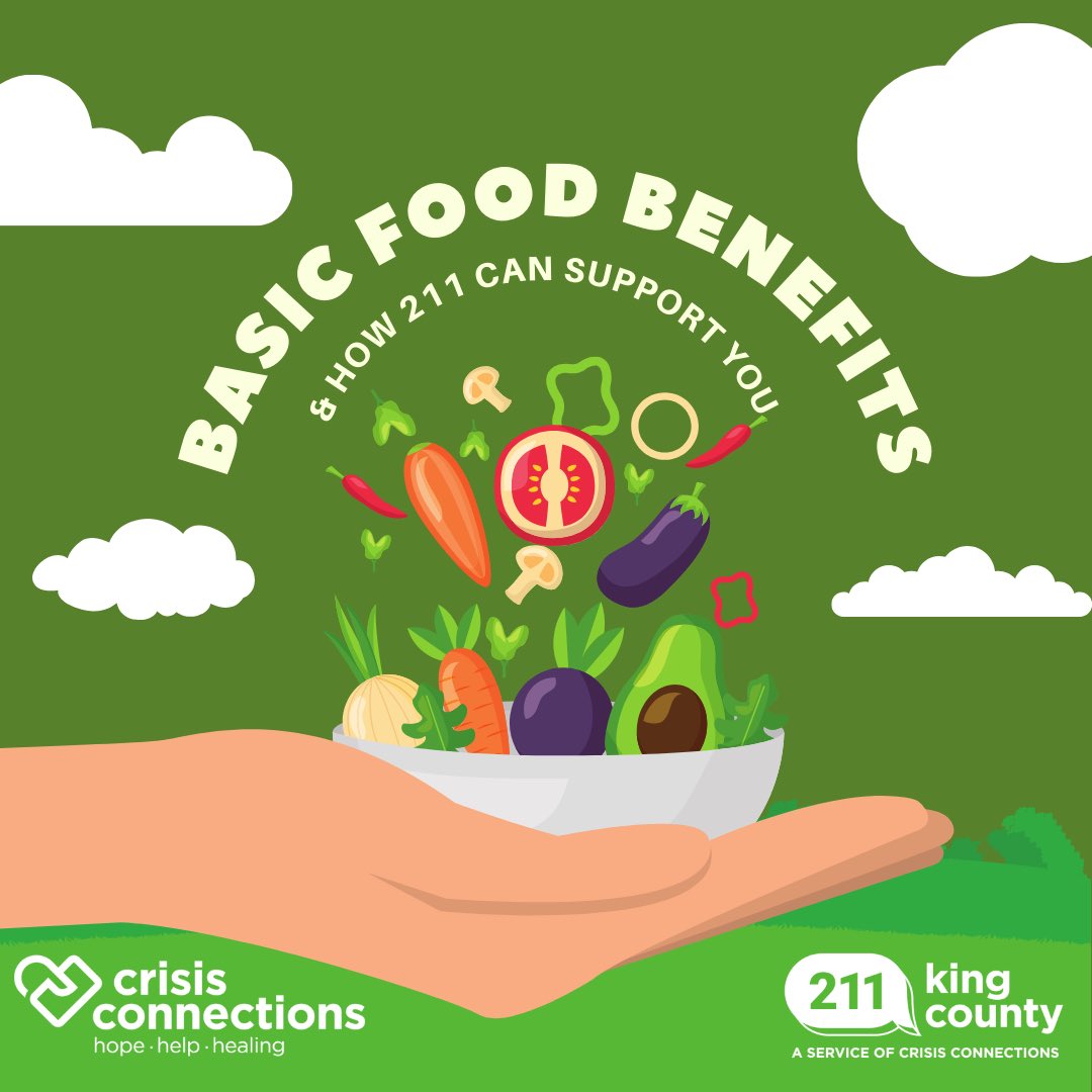 CrisisCXNs's tweet image. We are here to help you navigate food resources near you 🥗🍎🍊🥦

#BasicFood #BasicFoodBenefits #FoodResources #Resources