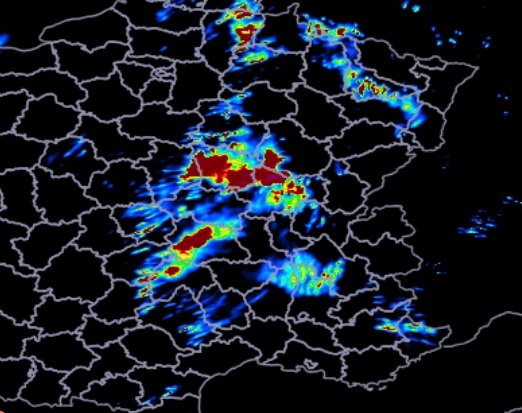 meteovillages's tweet photo. 🔸1️⃣9️⃣H
Les #supercellules actuellement positionnées sur le Bourbonnais évoluent vers la Bourgogne & le Berry sous forme de système progressivement linéaire (possiblement arqué) venteux (loc. >100 km/h).
Une intensification est observée à l'arrière, à caractère supercellulaire. https://t.co/DC2VxQCwHT