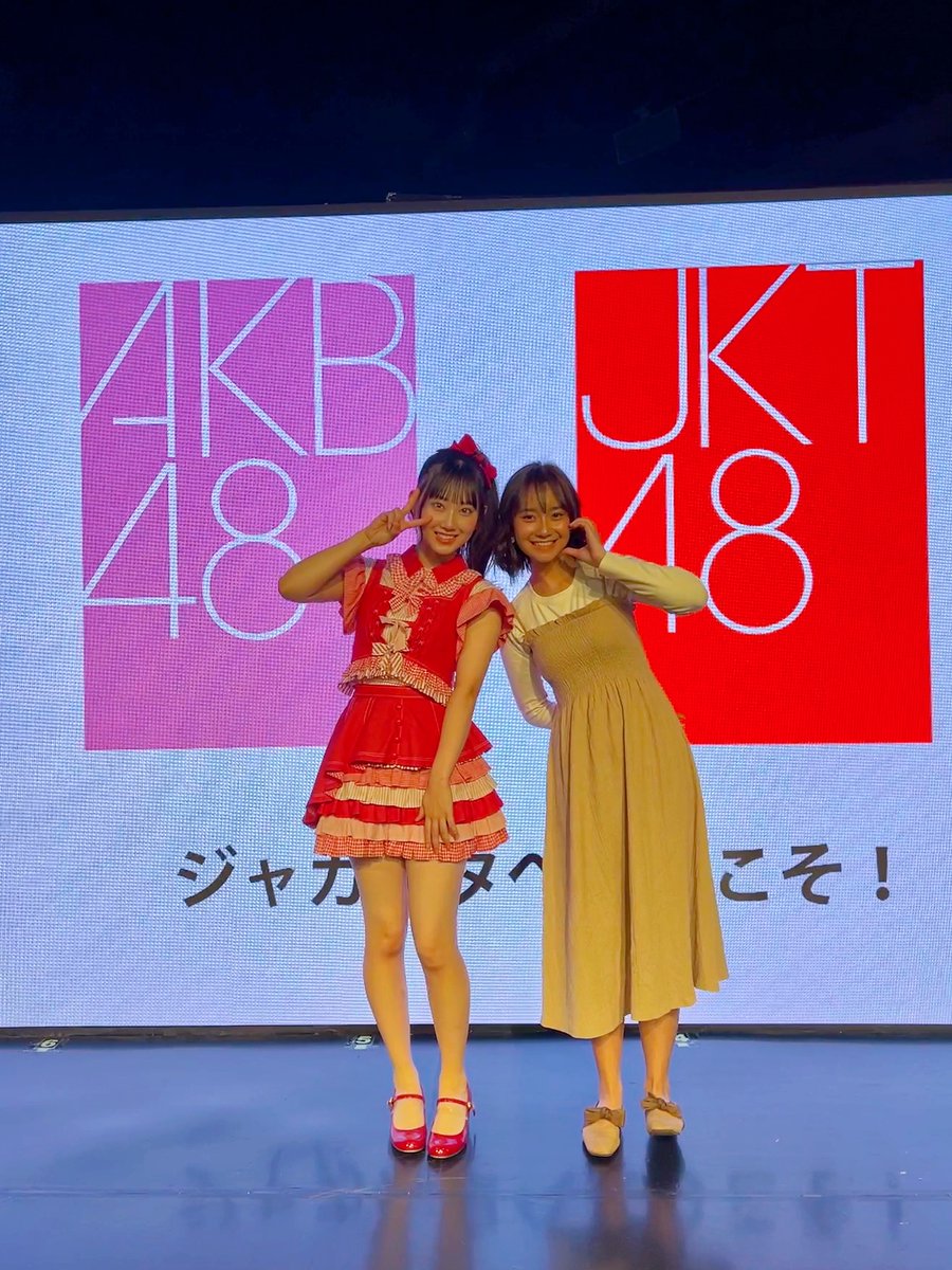 Freya_JKT48's tweet photo. お会いすることができてうれしいです！ @48_RemiTokunaga✌️🫶 https://t.co/xyoA9nKsRu
