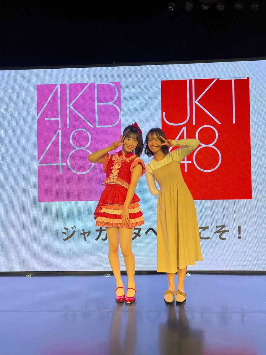 Freya_JKT48's tweet photo. お会いすることができてうれしいです！ @48_RemiTokunaga✌️🫶 https://t.co/xyoA9nKsRu