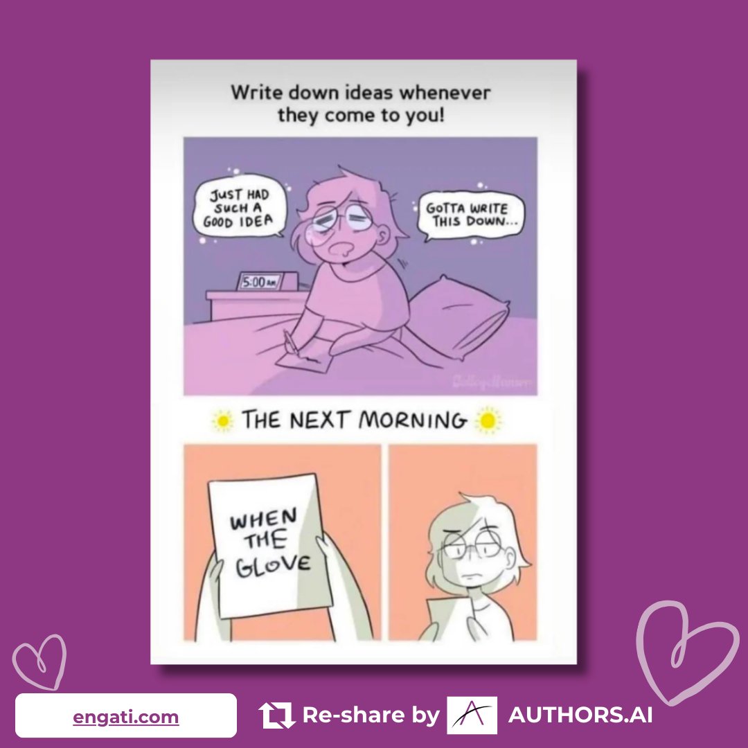 AuthorsAi's tweet image. Any tips? 😉
#writerscommunity  #writertips #writermemes