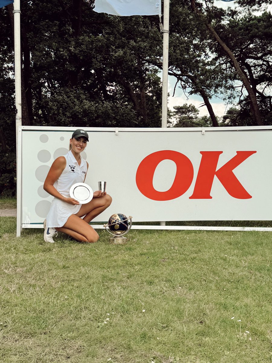 Noa_van_Beek's tweet image. Runner-up and Nations Cup winners Dutch Junior Open 2024!🥈🏆 74-69-77-72 (+4 total). Found some mental things to work on the couple of weeks but overall happy with how my game is. Thank you @junioropen and OkNederland for hosting every year a great tournament! #forp #kstatewgolf