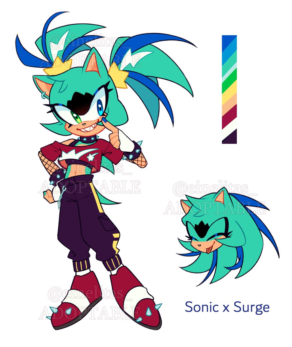 einelitas_'s tweet photo. Fankid Adoptables !!  

🌹Sally x Amy (claimed)
🌠Sonic x Surge

auction below ⬇️
#sonicadopts https://t.co/pUVOg4aSdv