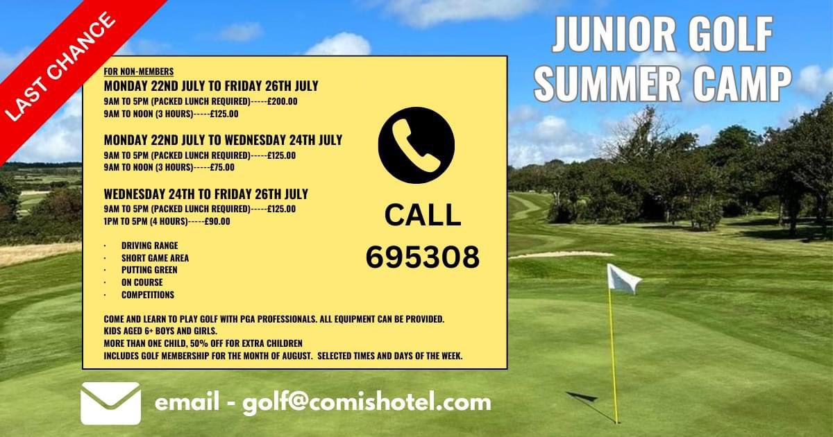 Only a few places left. Sign up your future stars!!!