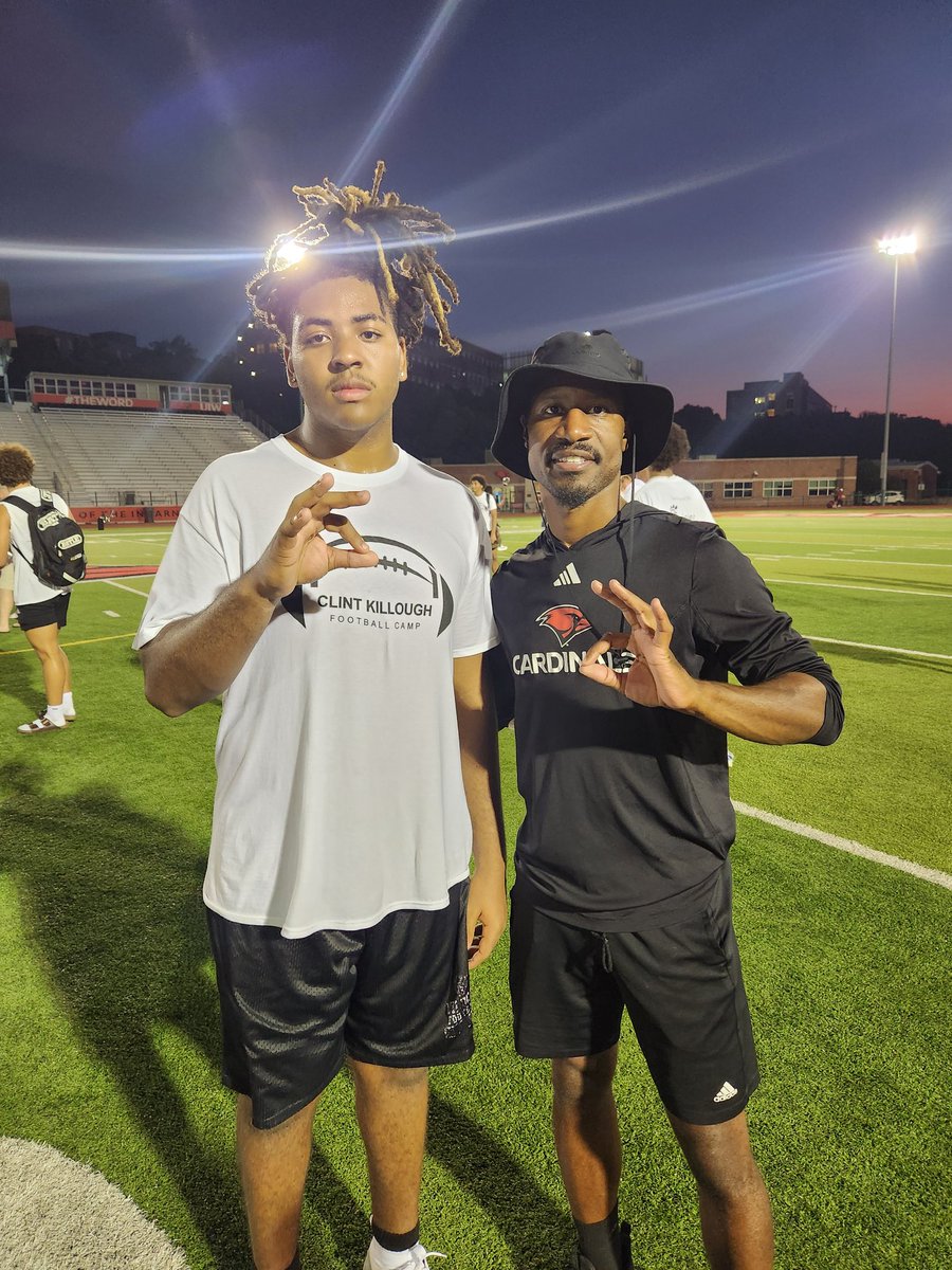 TristinWoodruf9's tweet image. Great camp last night with @UIWFootball @Coach_GSanders it was nice meeting you, thanks for the encouragement
Thank you @_CoachOlson for your guidance, I plan on putting it to good use. #ReadyToWork
@jacampbe47 
@CoachSanchezSHS 
@Sotocats_FB 
@Coach_Killough 
@CoachGainesRec