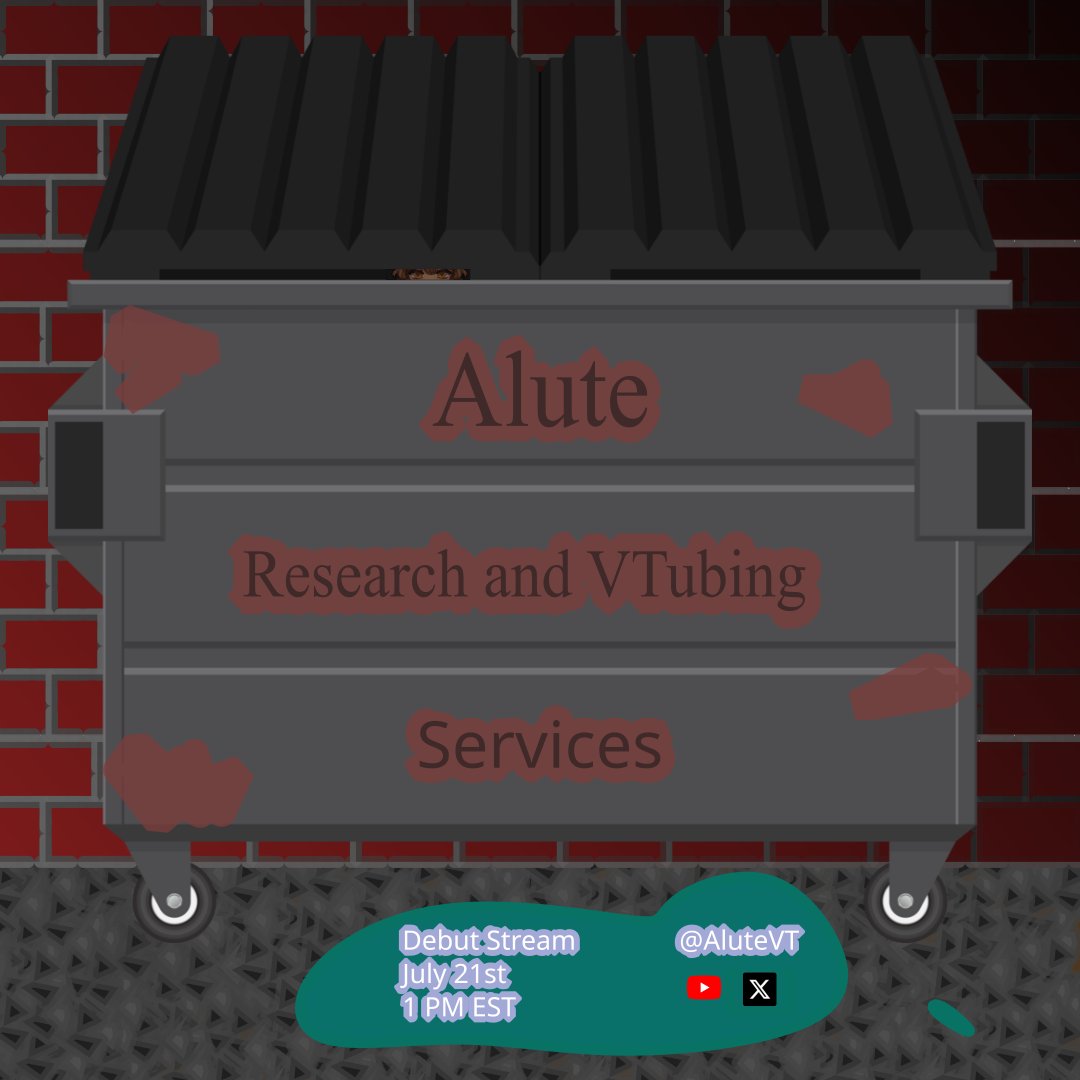 AluteVT's tweet photo. Hey all! I am doing a debut stream TOMORROW, at 1 pm (EST)! Come by and say hi to the stream, I would REALLY appreciate it!!!~ #Debut #Vtuber https://t.co/cPR68kBBBb