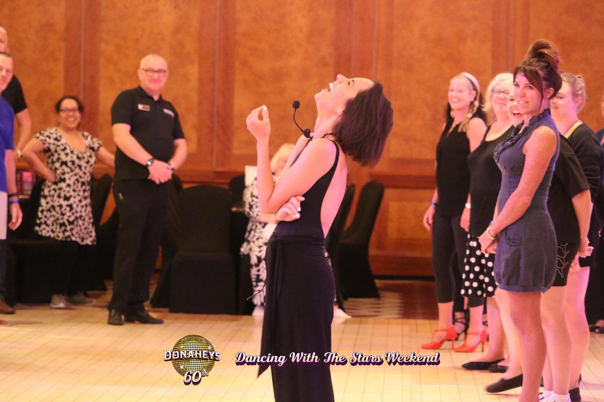 Fabulous Cha Cha lessons with the superb @jmanrara and @aljazskorjanec we’re looking forward to practicing those moves tonight with our fabulous 15-piece Big Band 💃 🪩 🕺
