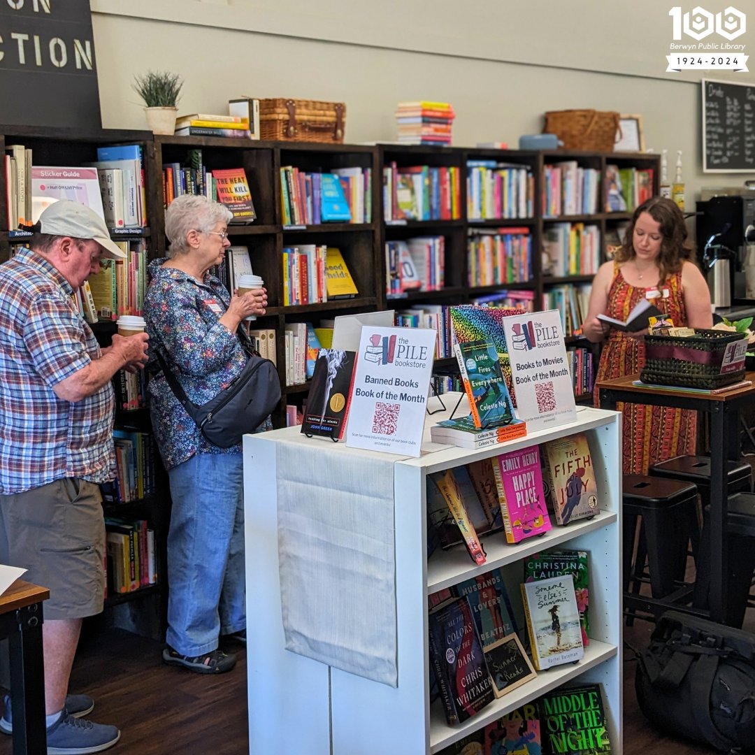 BerwynLibraryIL's tweet image. A huge thank you to The Pile Bookstore and everyone who joined us at last Saturday's Books &amp;amp; Brews event! We'll be holding our next one on September 7th, so make sure to register today so you don't miss out: bit.ly/3RYLut8 #WhyBerwyn #BerwynReads #BPLibrary