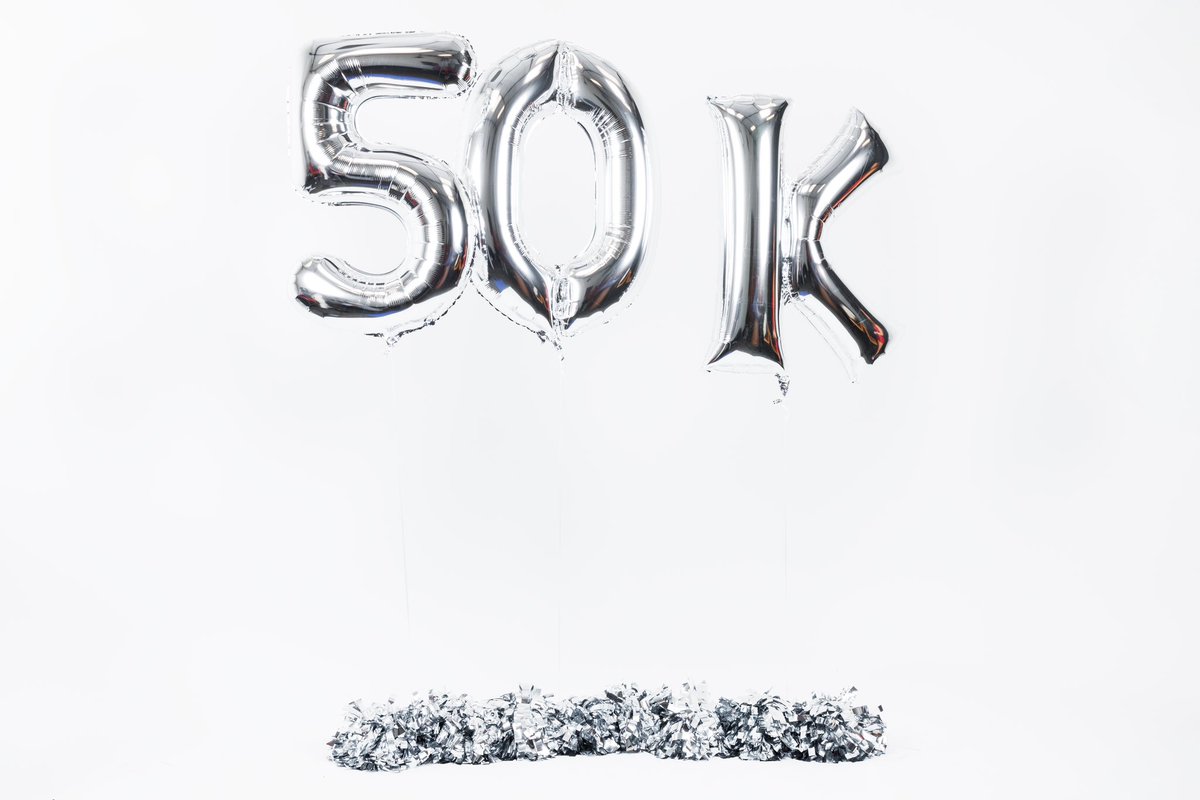 50 days until our home opener AND 50k followers 🤩
