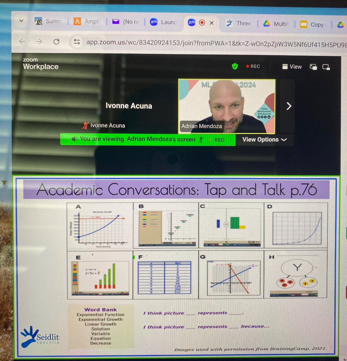 Ivonne Acuna (@ivonneacuna1) on Twitter photo Tap and Talk is a great strategy to foster low stress academic conversations by using visuals, a word bank and sentence stems #MLSummit <a href="/adrianmendozaed/">adrianmendozaed</a> Tap and Talk is a great strategy to foster low stress academic conversations by using visuals, a word bank and sentence stems #MLSummit <a href="/adrianmendozaed/">adrianmendozaed</a>