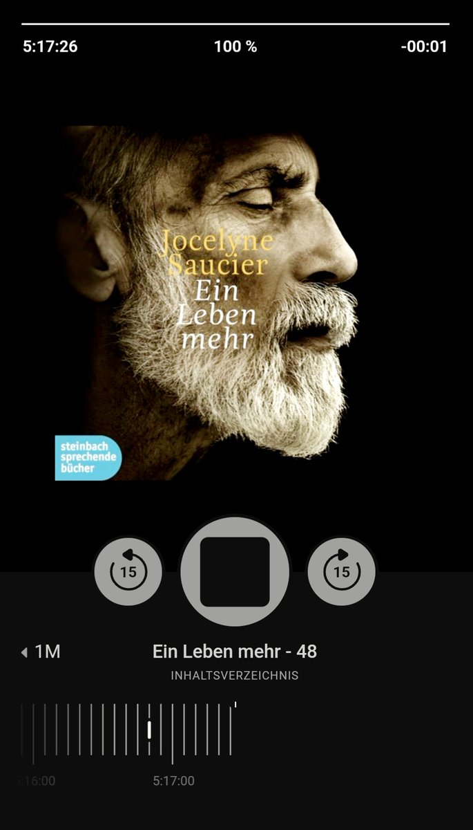 kleinmary02's tweet photo. #Reading #audiobook

"Kilometer um Kilometer fuhr ich einen unbefestigten Weg entlang, während sich über mir Gewitterwolken zusammenballten. "

Ein Leben mehr . . .

Autor/in:
Jocelyne Saucier

#Buchbeginn #booklovers
#BooksWorthReading #readingcommunity https://t.co/tTAWqlRVub