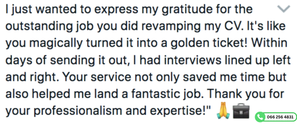 CV Revamp | JobseekersSA tweet media