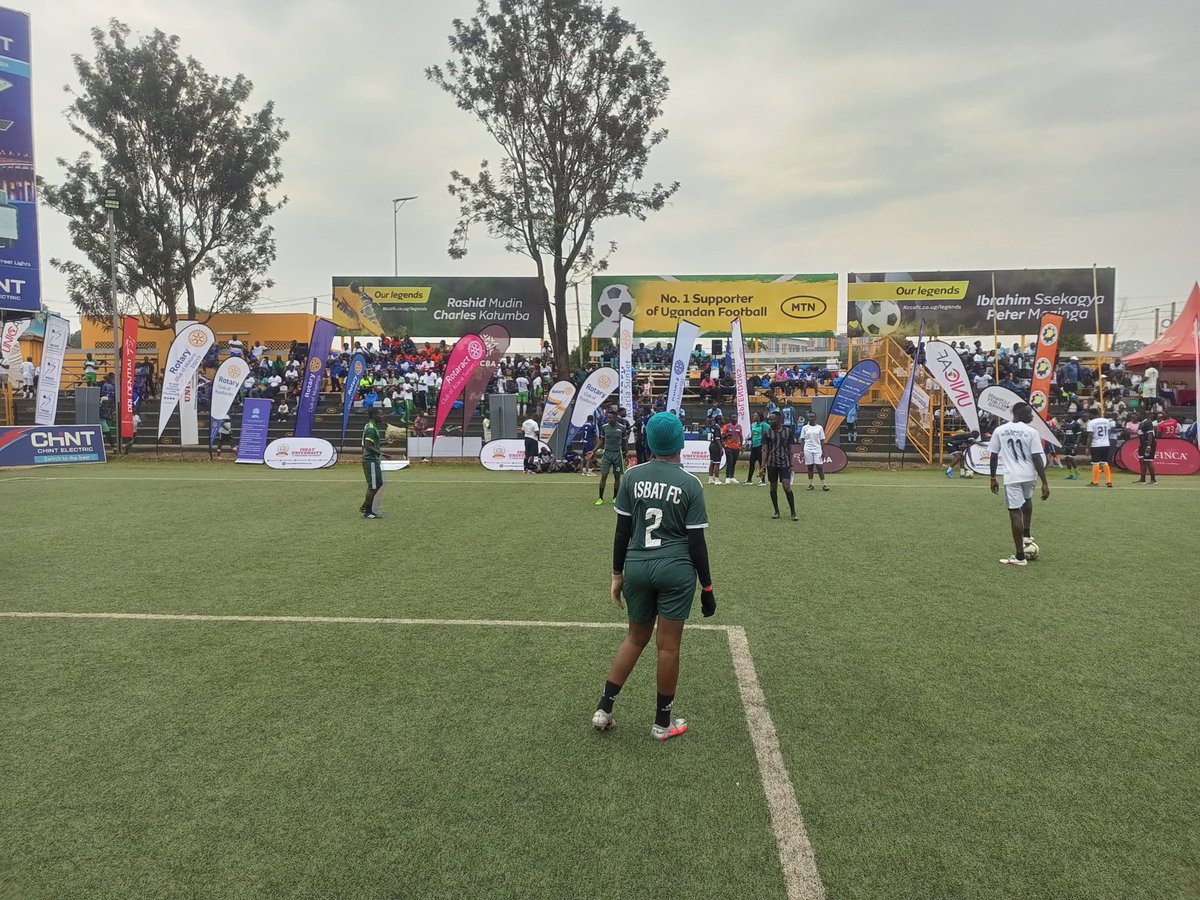 isbatkampala's tweet photo. What an amazing day! Today, we had a thrilling 5-a-side football competition for corporates at KCCA Stadium, right next to Lugogo Shopping Mall. Thanks to everyone who came out to support! ⚽🎉 #CorporateFootball #TeamSpirit #KCCAStadium https://t.co/inef56FmZr
