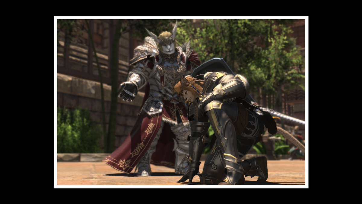 "How do you fight in this stuff?!" After a back and forth debate about armour, Wuk Lamat agrees to try a full suit of plate and chainmail. And this time not as a costume for a play. All seems well at first, though her tune changes when the running and sparring began. #ffxiv