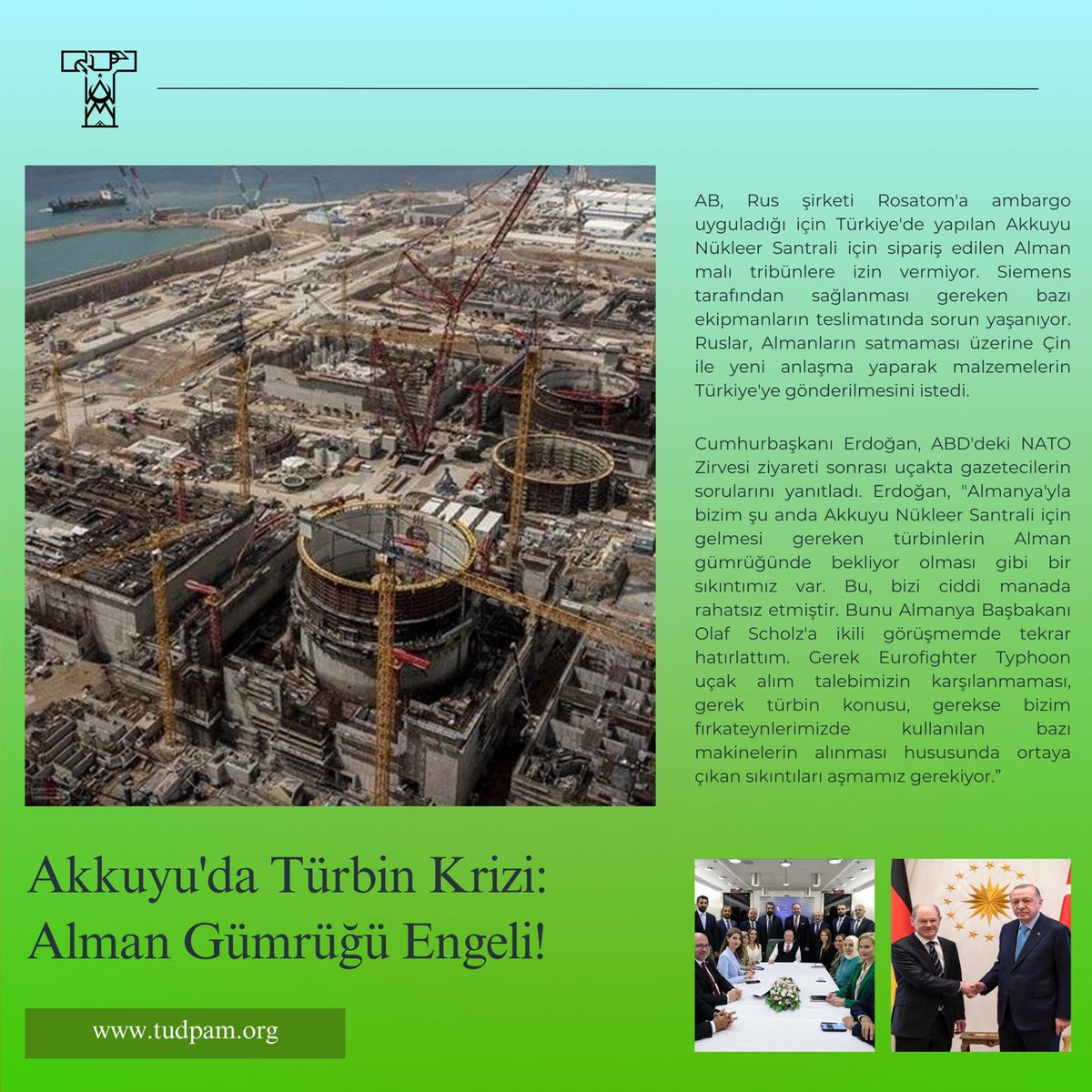 📌Türk Dış Politikasına dair yaşanan gelişmeleri derleyip paylaştığımız e-dergi formatındaki #DışBakış’ın 6. sayısı ile sizlerle. Keyifli okumalar dileriz.
👇👇

tudpam.org/dis-bakis-sayi…