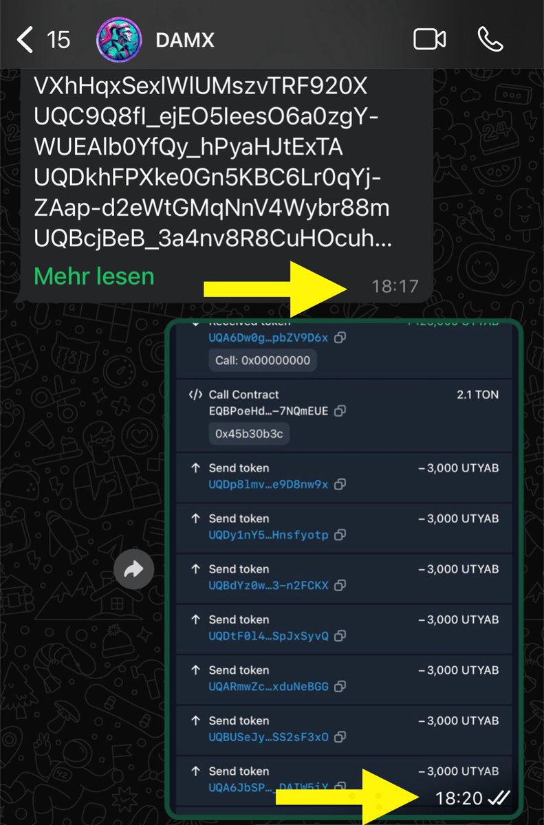 TonUtyab's tweet photo. entire process completed in seconds…
@ton_blockchain 

$UTYAB

Made simple for the people on $TON https://t.co/0RVcdwTpDr