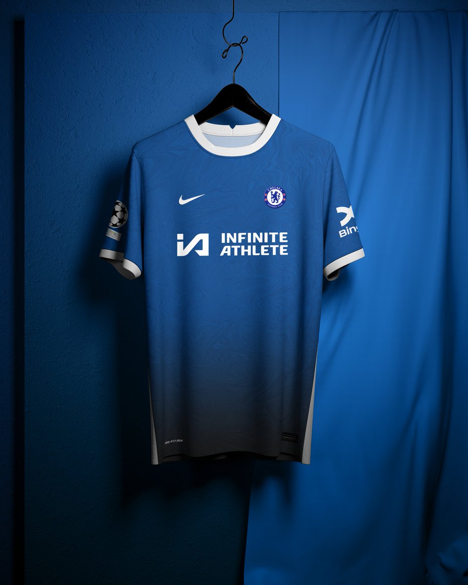 htcgraphics's tweet photo. Chelsea Concept 24/25 🔵⚪
•
•
•
#conceptkits #kitsconcept #graphicdesign #football #chelsea #footballer #chelseafc #footballedits #nikefootball #lovefootball #footballculture #chelseafans #footballs #footballgraphics #chelseanews https://t.co/IVn66KRMuA