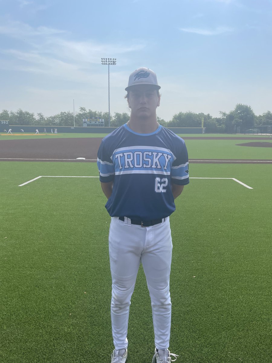 âFive Tool Texasâ (@fivetooltexas) on Twitter photo F: <a href="/Troskytexas/">Trosky Texas Baseball</a> 16U Hughes/ Guest 7, Warstic Sykes 4
PoG: <a href="/Lukekelley2026/">Luke Kelley</a> 2-3, 2 RBI
Pitcher: Kole DeBerardinis 4 IP, 6K, ER
Notable: <a href="/Reeves_Hardt19/">Reeves Hardt</a> 3-3, RBI, R F: <a href="/Troskytexas/">Trosky Texas Baseball</a> 16U Hughes/ Guest 7, Warstic Sykes 4
PoG: <a href="/Lukekelley2026/">Luke Kelley</a> 2-3, 2 RBI
Pitcher: Kole DeBerardinis 4 IP, 6K, ER
Notable: <a href="/Reeves_Hardt19/">Reeves Hardt</a> 3-3, RBI, R