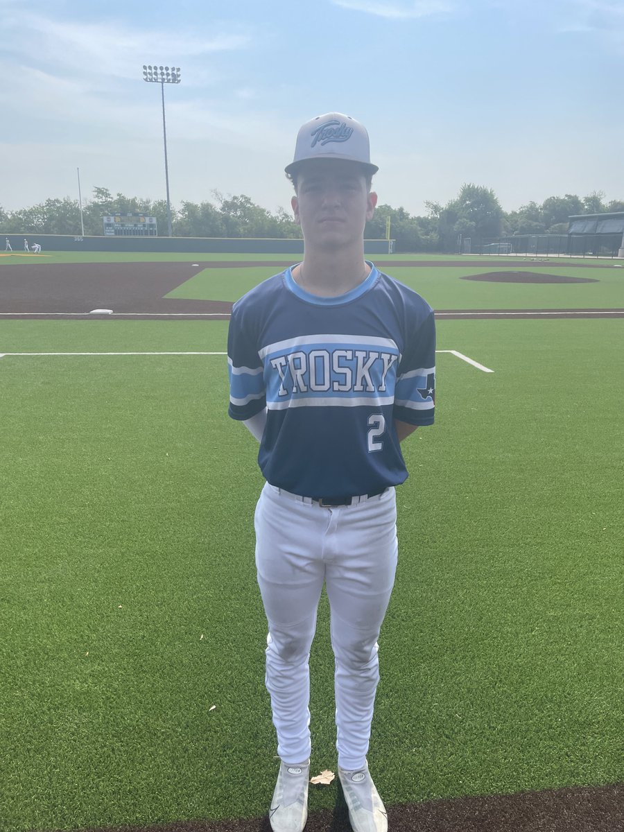 FiveToolTexas's tweet photo. F: @Troskytexas 16U Hughes/ Guest 7, Warstic Sykes 4
PoG: @Lukekelley2026 2-3, 2 RBI 
Pitcher: Kole DeBerardinis 4 IP, 6K, ER 
Notable: @Reeves_Hardt19 3-3, RBI, R https://t.co/MCWCM7WvJO