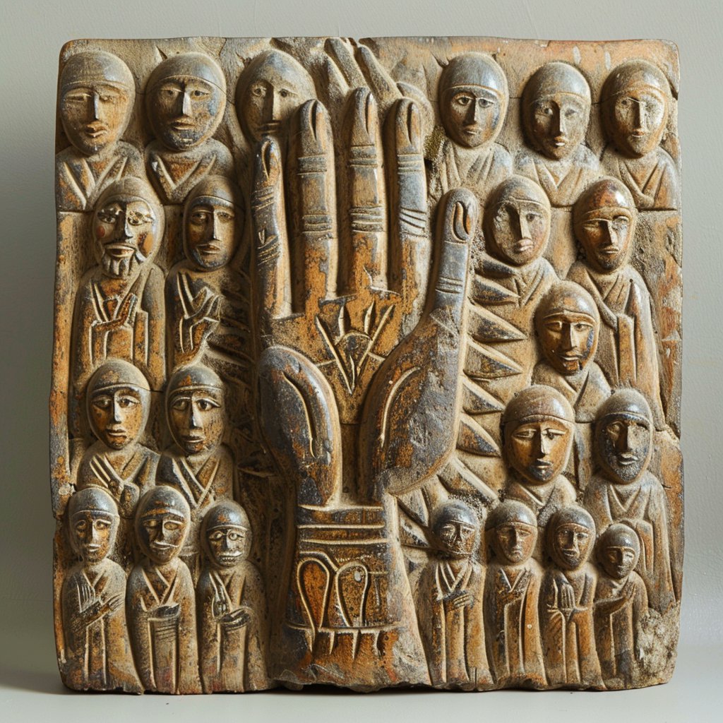 tinselman's tweet photo. Before I finalized the more minimalist album cover for the 2024 Expanded Riven OST, I experimented with some redesigned carved Icon carvings, vaguely similar to the icon paintings in the "Gateroom". These designs felt too busy... and not the right tone for Riven. I abandoned them for Gehn's symbol. 

But I thought you might enjoy my process.

In case you don't know, 'Riven (Original Game Soundtrack) [Remastered 2024]" is available everywhere you stream music (with 11 more tracks than the original). 

The soundtrack is also downloadable on Bandcamp where the purchase of the album includes our first design map of Riven (in high resolution--3000x2500px) including scrawled notes and initial concepts for puzzles, many of which found their way into the final game.