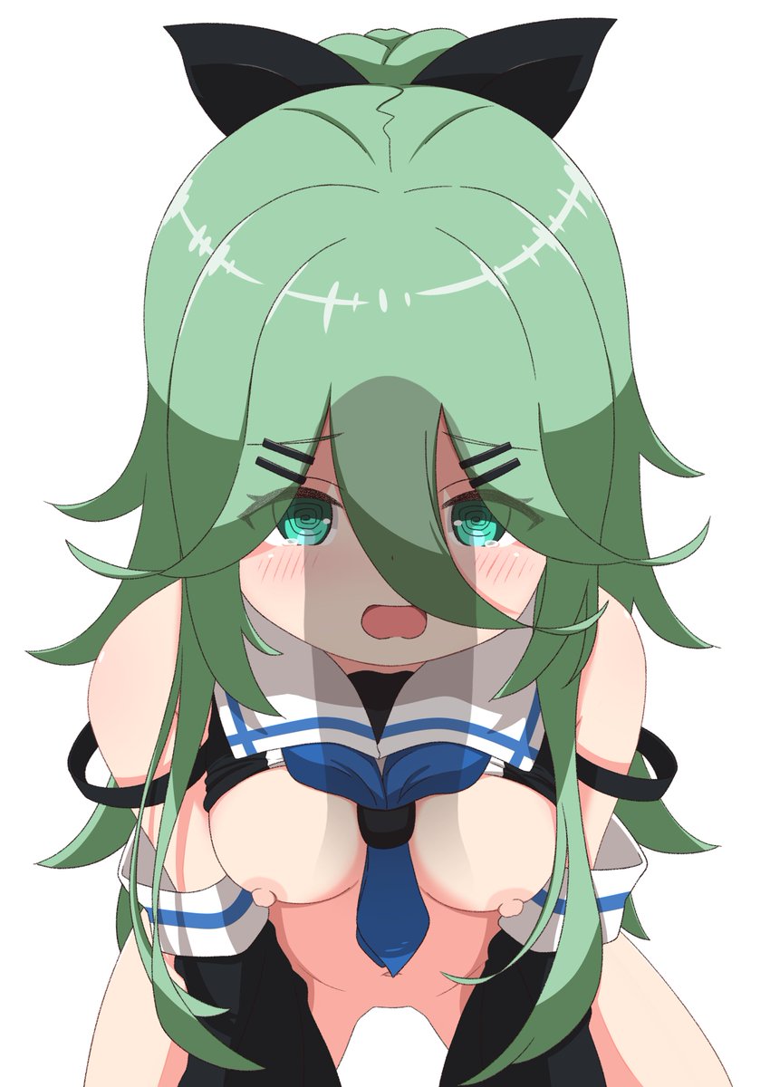 山風(艦これ) 「山風ちゃんピンチ!」|こかもりのイラスト