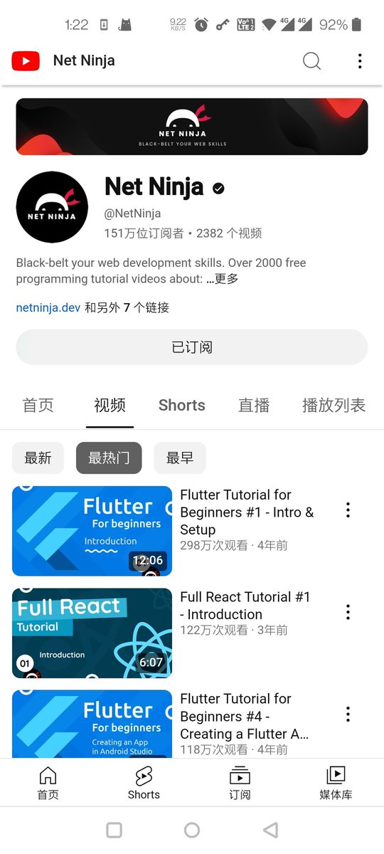 mundane799699's tweet photo. 发现这个油管博主的视频也很不错，技术栈非常广泛。学不完啊学不完。 https://t.co/tsRJQGDEV6