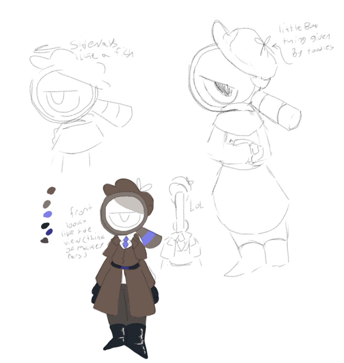 I need more art of my Rodger design I’m going insane