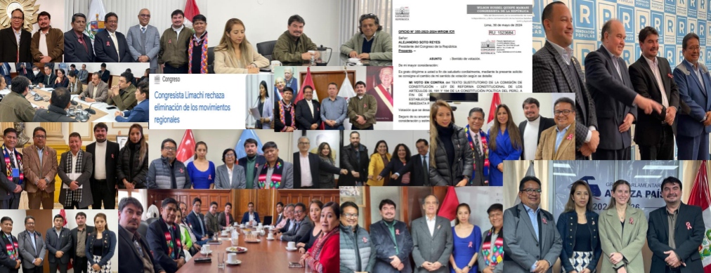 Asociación de Movimientos Regionales del Perú (@movregionales) on Twitter photo Saludamos a los Congresistas y Bancadas del <a href="/congresoperu/">Congreso del Perú 🇵🇪</a> que tomaron el camino de repensar en la defensa de la libertad de participación política descentralista representada por <a href="/MovRegionales/">Asociación de Movimientos Regionales del Perú</a>
<a href="/RPPNoticias/">RPP Noticias</a> <a href="/exitosape/">Exitosa Noticias</a> <a href="/peru21noticias/">Perú21</a> <a href="/PTV_Noticias/">Panamericana Noticias</a> <a href="/canalN_/">Canal N</a> <a href="/larepublica_pe/">La República</a> Saludamos a los Congresistas y Bancadas del <a href="/congresoperu/">Congreso del Perú 🇵🇪</a> que tomaron el camino de repensar en la defensa de la libertad de participación política descentralista representada por <a href="/MovRegionales/">Asociación de Movimientos Regionales del Perú</a>
<a href="/RPPNoticias/">RPP Noticias</a> <a href="/exitosape/">Exitosa Noticias</a> <a href="/peru21noticias/">Perú21</a> <a href="/PTV_Noticias/">Panamericana Noticias</a> <a href="/canalN_/">Canal N</a> <a href="/larepublica_pe/">La República</a>