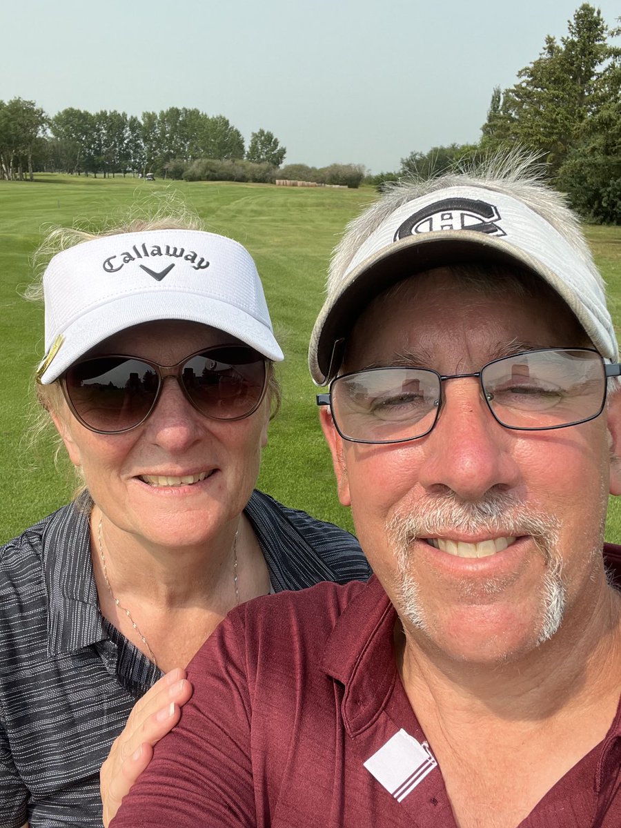 28th time for the anniversary round.   Love this golf partner.