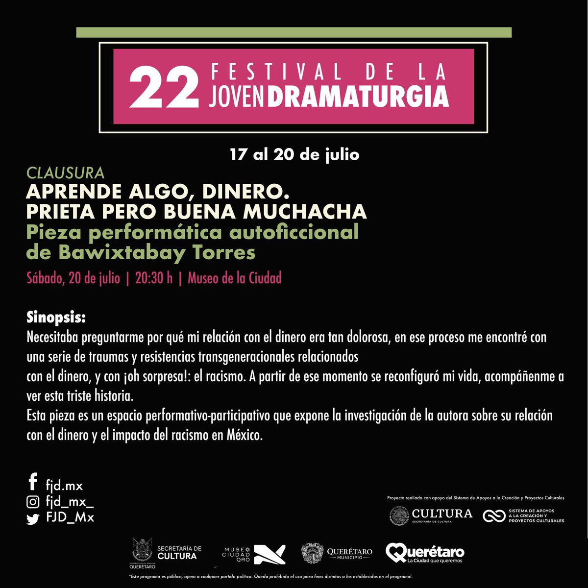 Festival de la Joven Dramaturgia tweet media