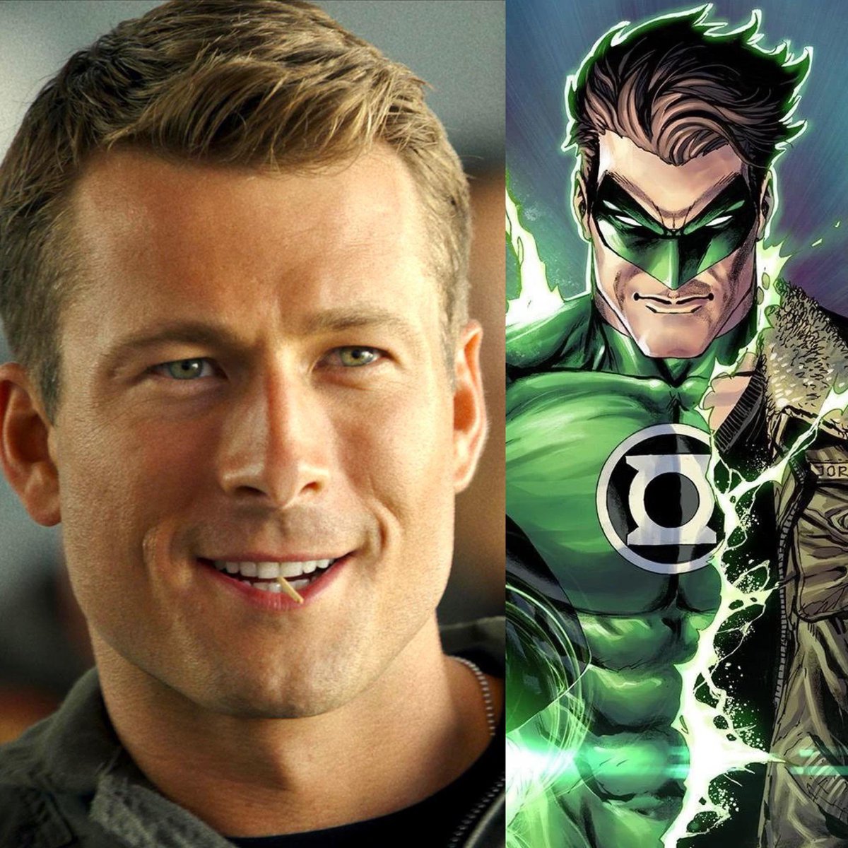 Milenial_Max's tweet photo. Glen Powell com a Hal Jordan..? 🙄 no em vull emocionar/excitar més de l’estrictament necessari 😳 @labatcova #dccomics #DCU https://t.co/jZHOYvmPpO