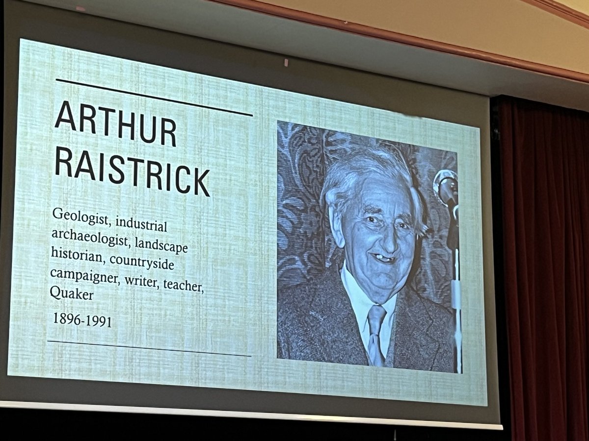 What a wonderful day celebrating The Life and Work of Arthur Raistrick at Grassington Town Hall by the Yorkshire Geological Society. A fabulous line up of talks celebrating the Yorkshire Dales and Dr Raistrick ⁦⁦<a href="/yorksgeolsoc/">Yorkshire Geological Society</a>⁩