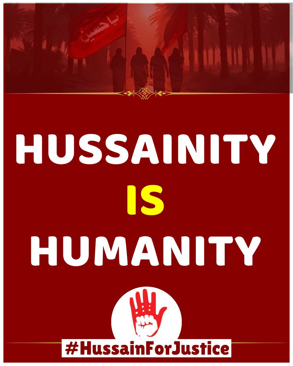 Help2hujjat's tweet photo. Humanity

#HussainForJustice https://t.co/lVy518DHYb