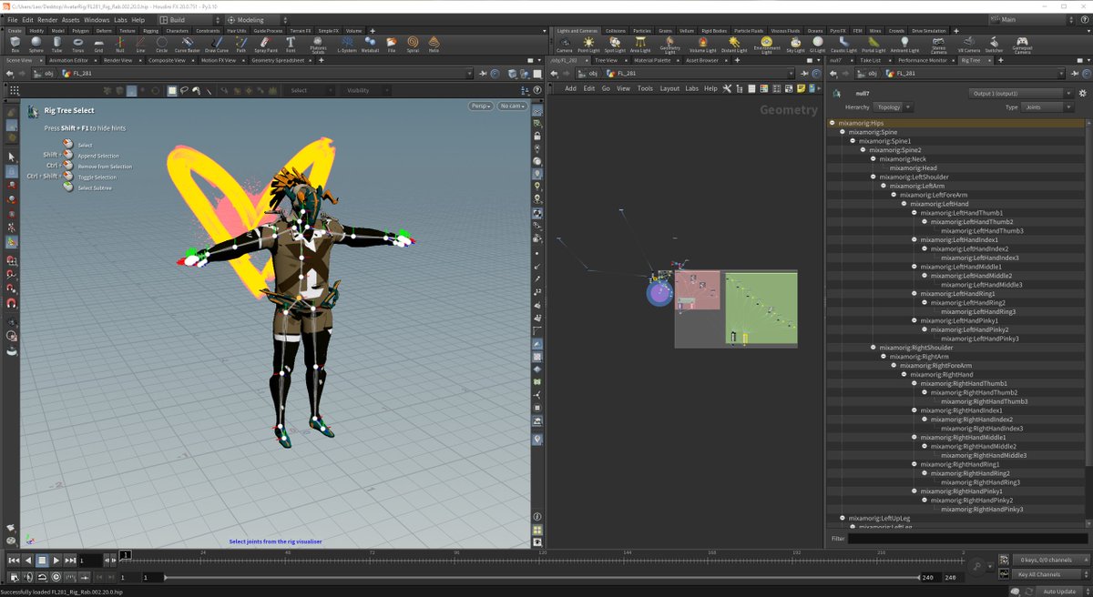 #FyatLux #Houdini
FyatLux rig inHoudini