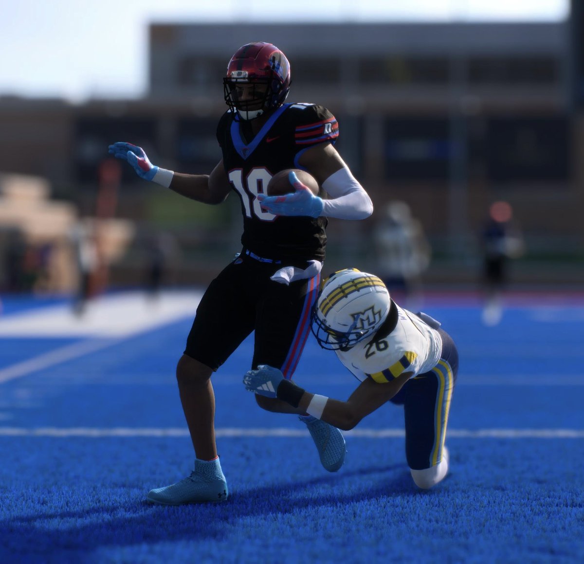 GoodsOnSports's tweet photo. Every team needs a rival. Introducing DePaul to College Football 25. Search for username Sabres2013. #dpbb https://t.co/gFKZAGG4YP