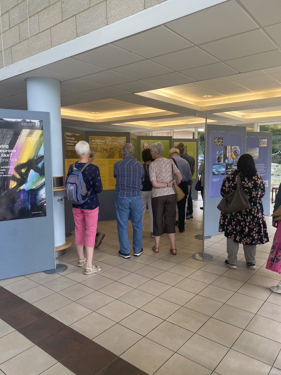 Truly inspirational meeting at <a href="/BSMSMedSchool/">BSMS</a> this afternoon in conjunction with <a href="/SussexMND/">Sussex MND Network</a> <a href="/mndassoc/">MND Association</a> learning about the experience of living with MND though the art work of patients and families living with the diagnosis. Thank you to all involved .
