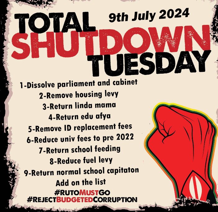 magwaz3's tweet image. What happened to our beautiful demands guys? President William Ruto's arrogance is back! 
Tupatane Tuesday