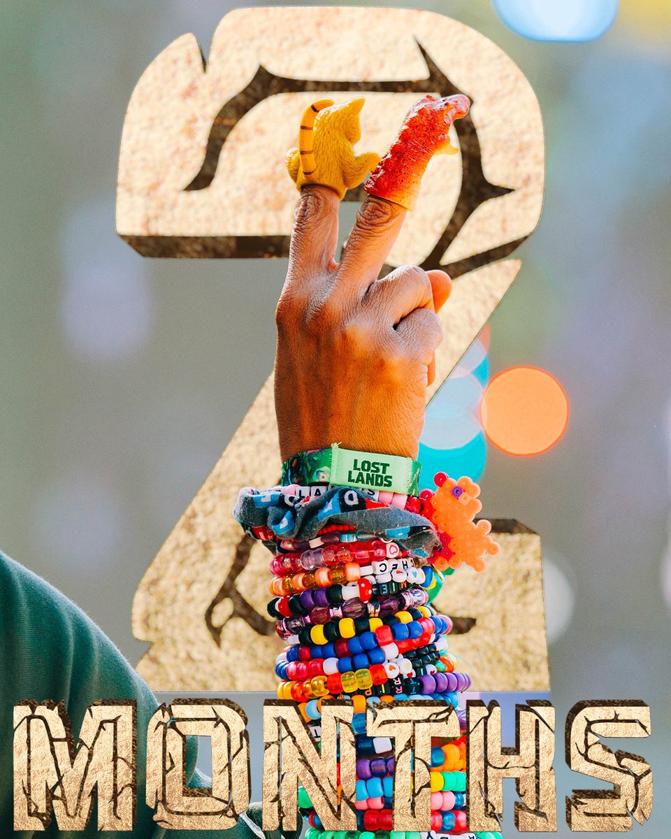 lost_lands's tweet photo. TWO MONTHS ✌️ UNTIL LOST LANDS! 🦕 https://t.co/2Hie2oYZtu