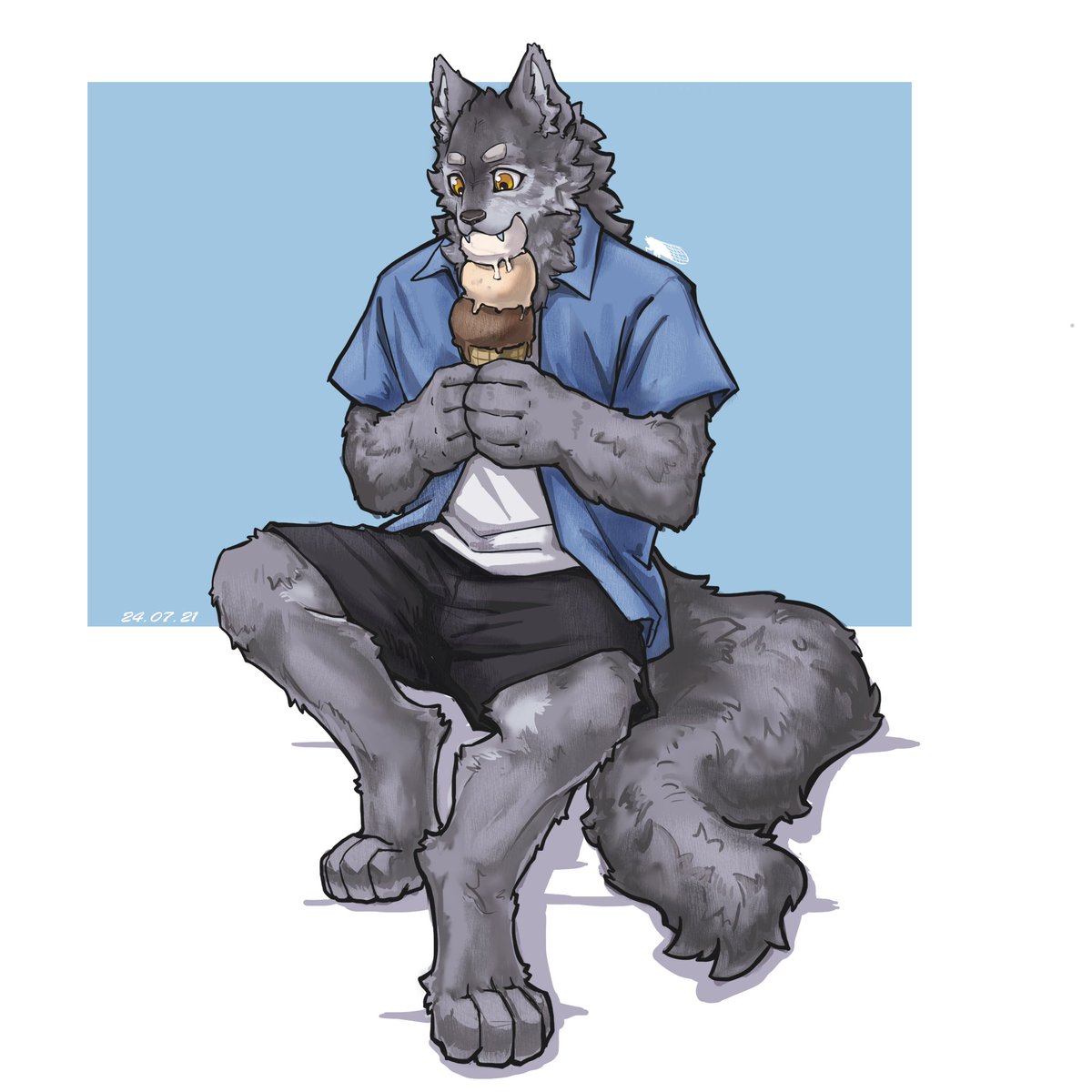 asciau's tweet photo. 要热亖了 ……#furry https://t.co/X9tof7FYnG