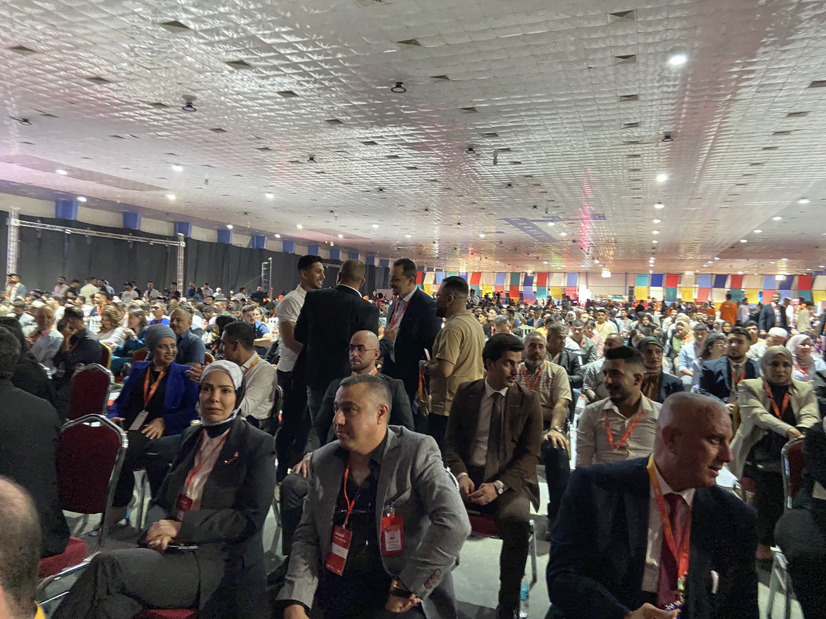 AnuSaarela's tweet photo. Great opening of #Digital Transformation Initiative DTI #Youth Summit, the largest #tech event in #Iraq #DigitalTransformation @dti_youth @KAPITAiq @MujahedWaisi https://t.co/PbNNQmBm5Y