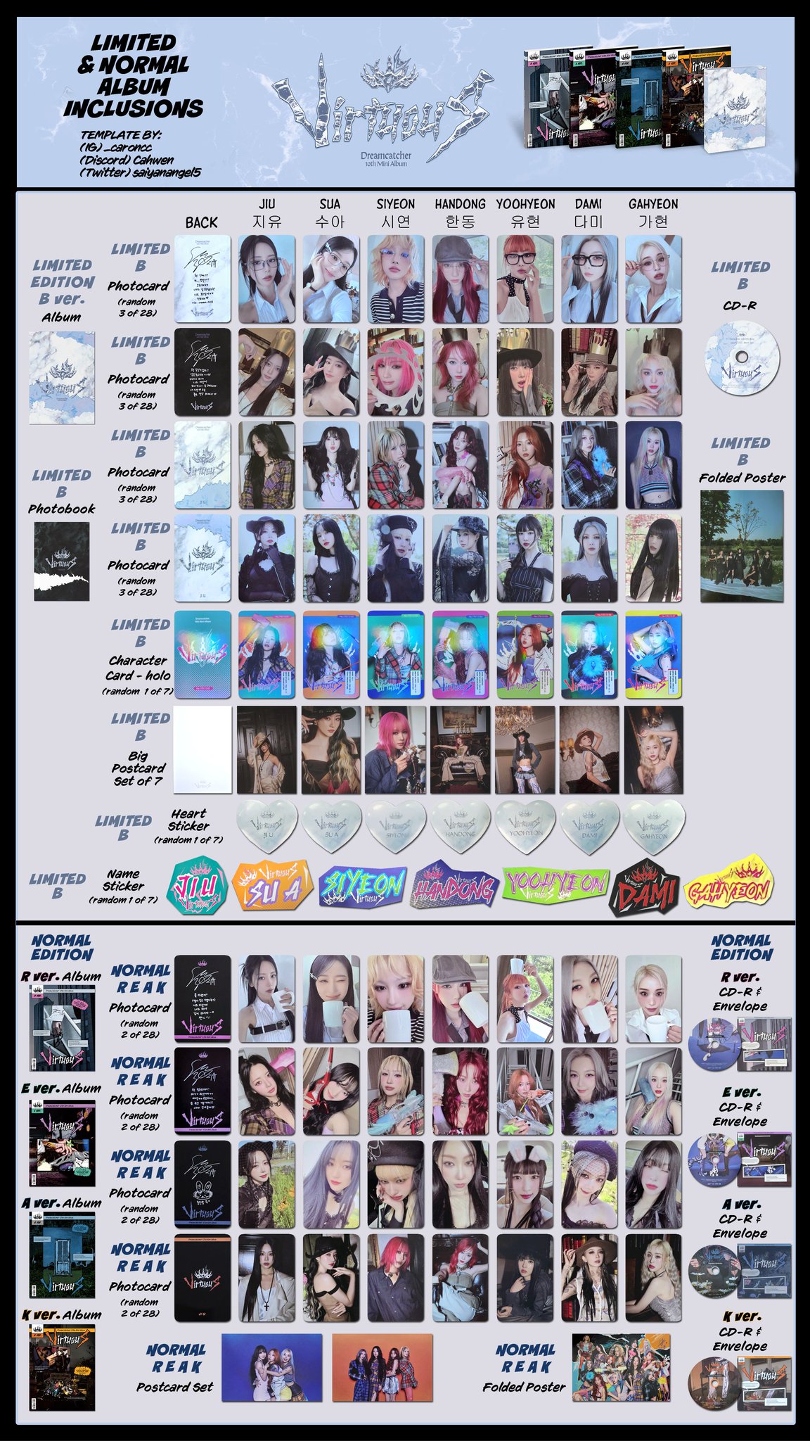 DREAMCATCHER VirtuouS whoop サイン ガヒョン ポスカ DREAMCATCHER VirtuouS whoop サイン ガヒョン ポスカ Dreamcatcher