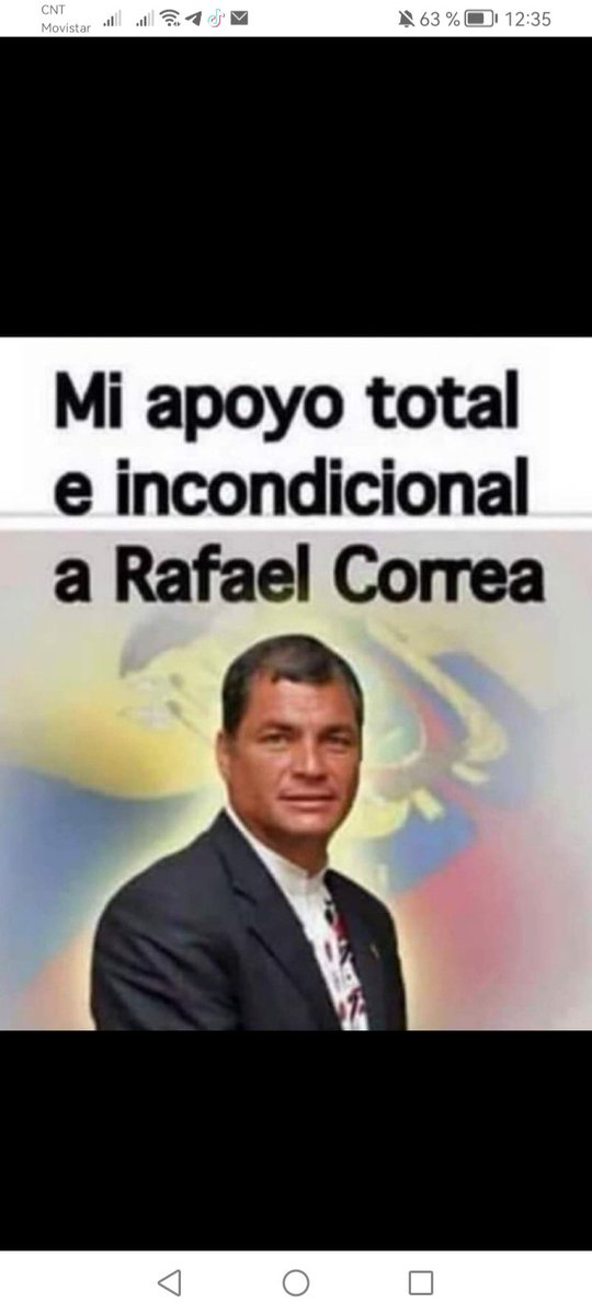 RafaelValles16's tweet photo. Comparte si lo Apoyas al Grande de todos los tiempos El Sr. Dr. Don. Rafael Vicente Correa Delgado.
Leales siempre traidores nunca HLVS camaradas @MashiRafael. https://t.co/AuPmX1FnwH
