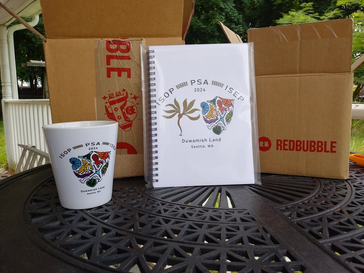 Collier_Lab_SBU's tweet image. Swag has arrived! Am getting excited to attend the 2024 meeting in just over a week. Only gotta get posters finished and printed... @PSAAlgae  @protistologists @ISEPprotists
