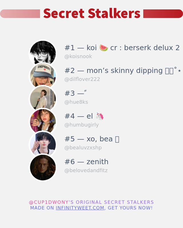 Twitter profilimi kimin ziyaret ettiğini keşfettim!

⠀➡️ infinityweet.me/secret-stalker…