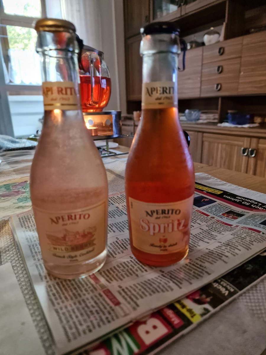 Heute werde ich mich mal der Fläschchen annehmen die das liebe Töchterchen gespendet hat.