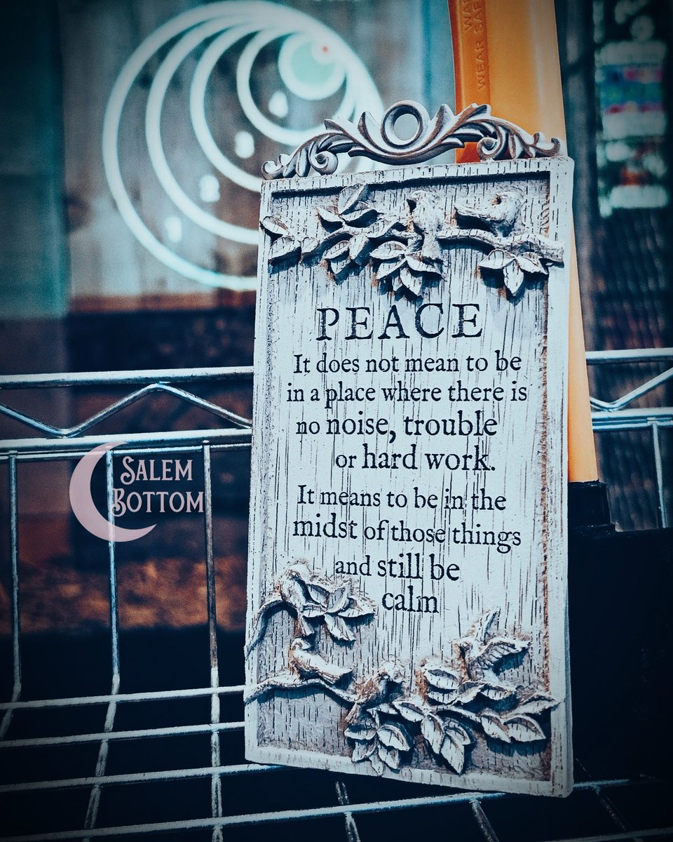 SalemBottom's tweet photo. PEACE 💙 It does not mean to be in a place where there is no noise, trouble, or hard work.   It means to be in the midst of those things and still be calm.

For sale @ https://t.co/BXQUdvdqTs 

#smallbusiness #businessforgood #womanowned #reducereuserecycle #shopgreen #eco https://t.co/P8jaCCuZKj