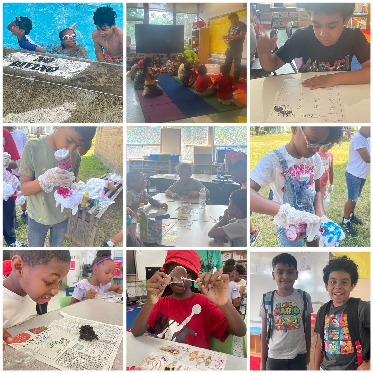SEP week 2 wrap up! We had a fun filled week with swim, misci, tie dye, and a visit from <a href="/REBEKKAHENRIKS3/">Rebekka Henriksen</a> to teach us about compost and worms! I can’t believe we are half way through SEP! <a href="/SCSchools/">Schenectady Schools</a> 💙♥️ <a href="/sep_keane/">Keane SEP</a>