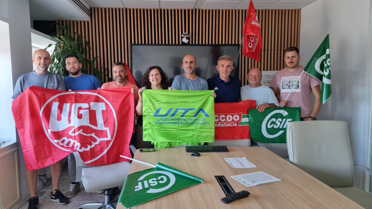 amaya_uita's tweet photo. Seguimos con el #EncierroAMAYA hasta que @antoniosanz cumpla con su compromiso de recuperar la #AntiguedadAMAYA para "TODOS" los trabajadores de @AndaluciaAMAyA https://t.co/Xz6tBEsdQP