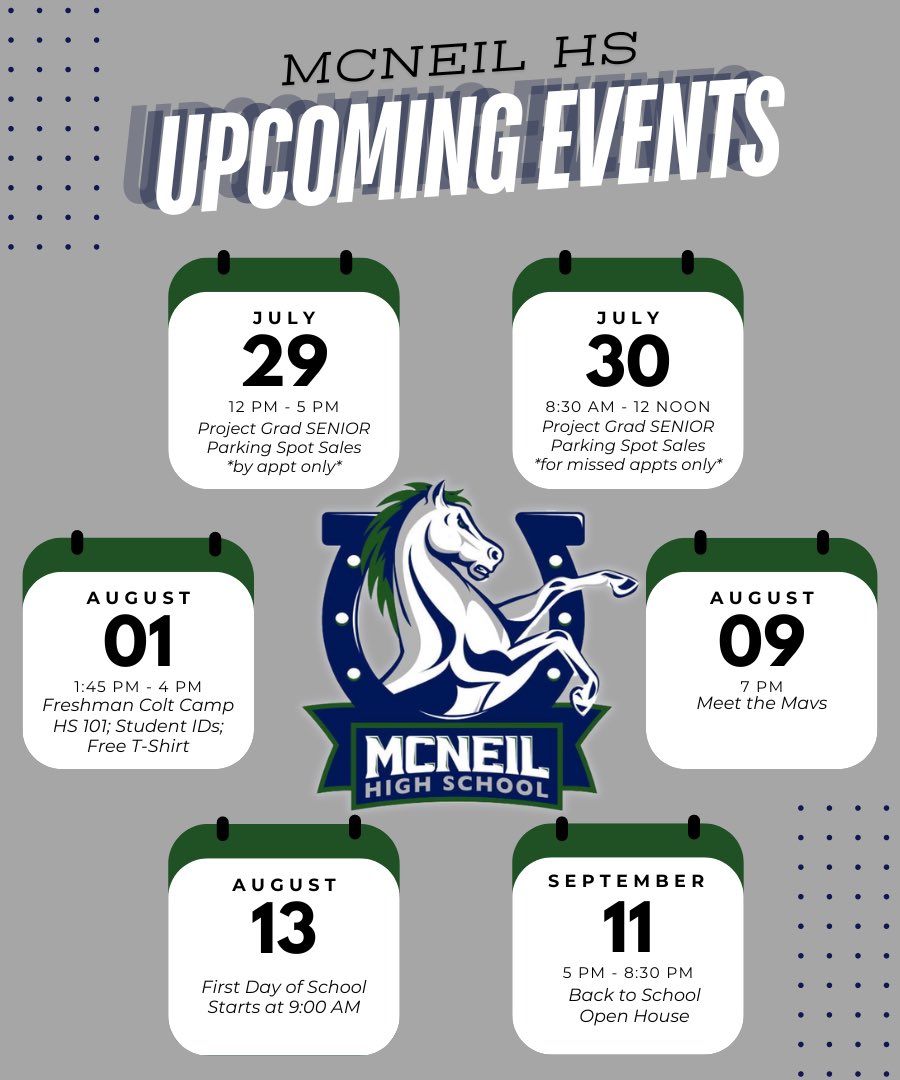 McNeil HS PTSA tweet media