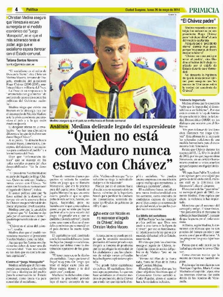 medinamacero's tweet photo. Vamos todos y todas con Nicolás, este 28 de Julio!! por la continuidad del proceso histórico Bolivariano, revolucionario y Chavista!!

🇻🇪Hoy te esperamos en el gran cierre de campaña a las 3pm desde la parroquia Dalla Costa.

📍Y este Martes 23 de Julio, asiste a la Gran https://t.co/lbLf80XfbK